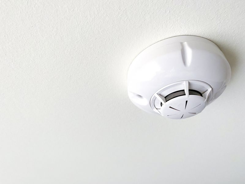Smoke Detector on Ceiling